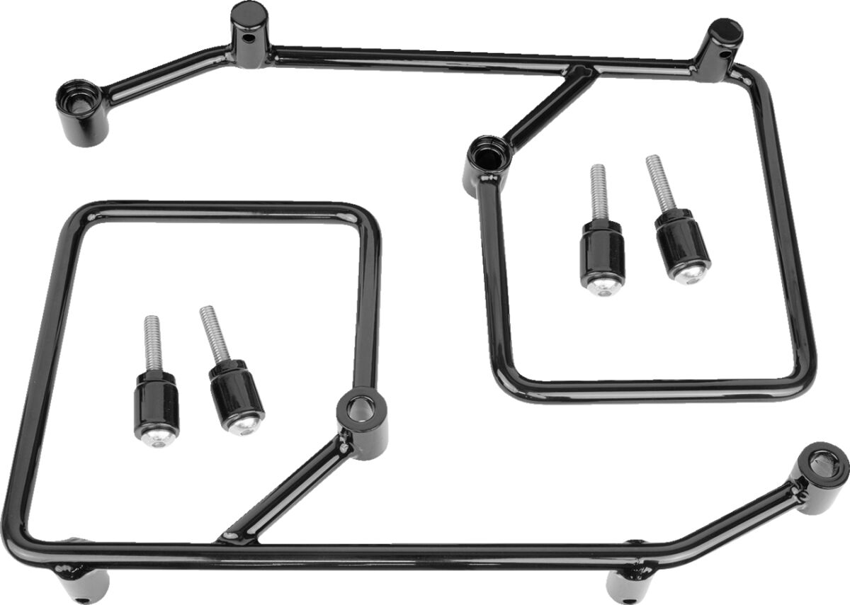 BURLY BRAND  B15-1070B Kit di montaggio per borse laterali VOYAGER NERO HONDA CMX 1100 ABS Rebel DCT 21>24