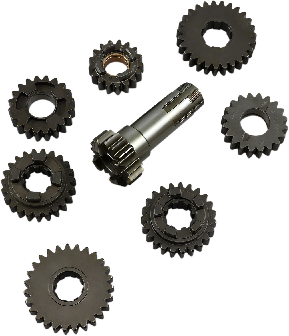 ANDREWS 250300 Set ingranaggi cambio a quattro marce Harley Davidson XLT 1000 Sportster 72>78