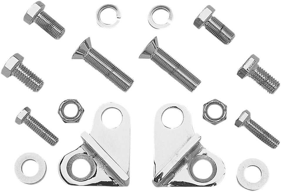 BURLY BRAND B28-275CH Kit abbassamento posteriore (abbassamento 38,1 mm)CROMATO Harley Davidson FLTCU 1340 Tour Glide Ultra Classic 89 > 96