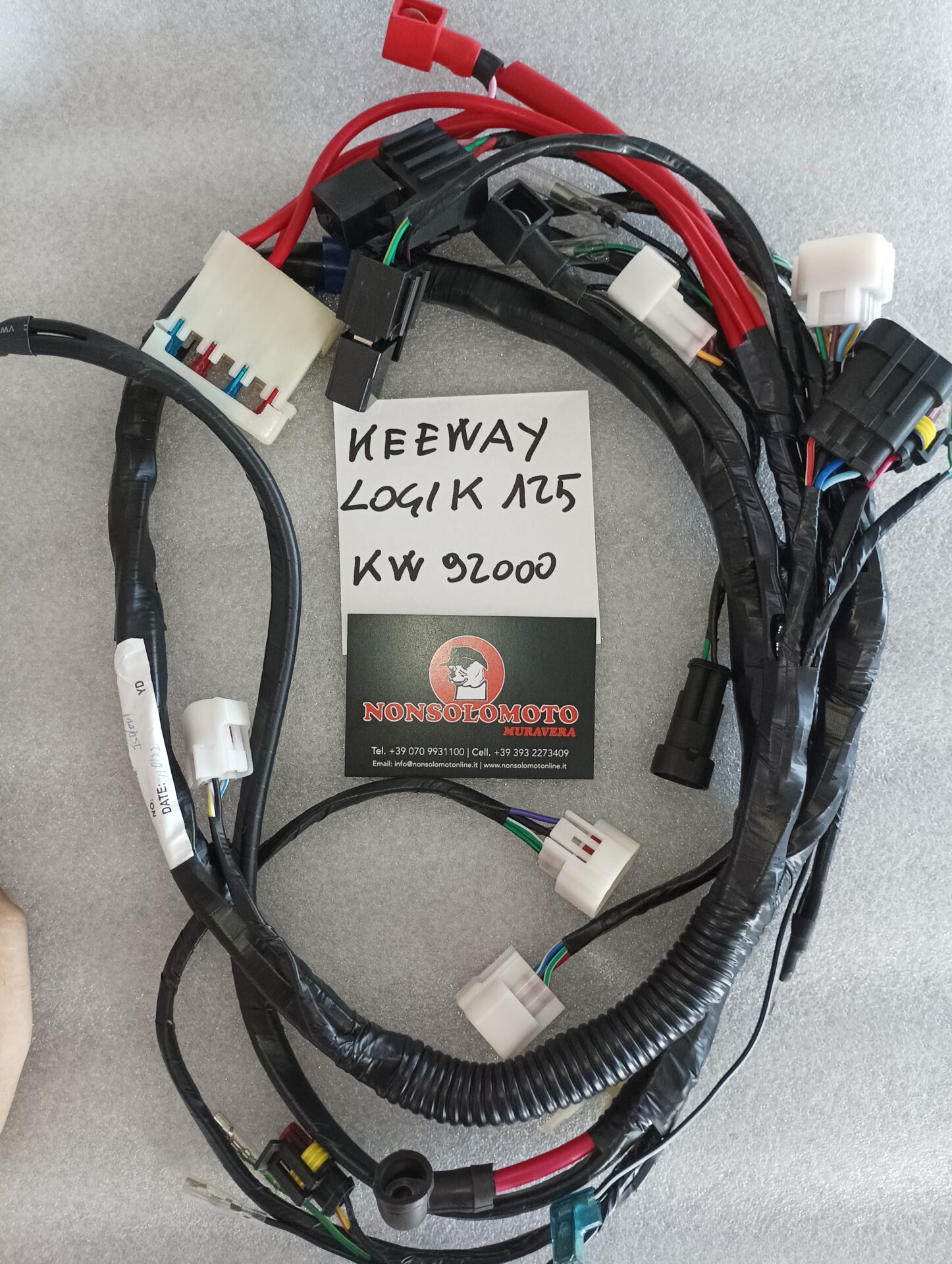 CABLAGGIO IMPIANTO ELETTRICO KEEWAY LOGIK 125