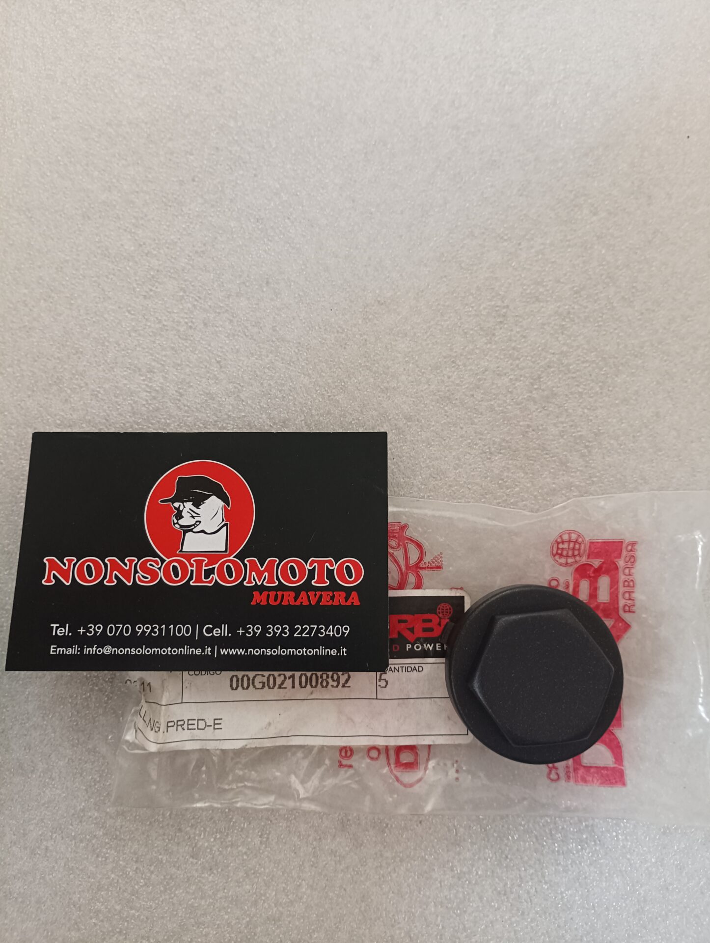 TAPPO COPRI MOZZO DERBI PREDATOR 00G02100892