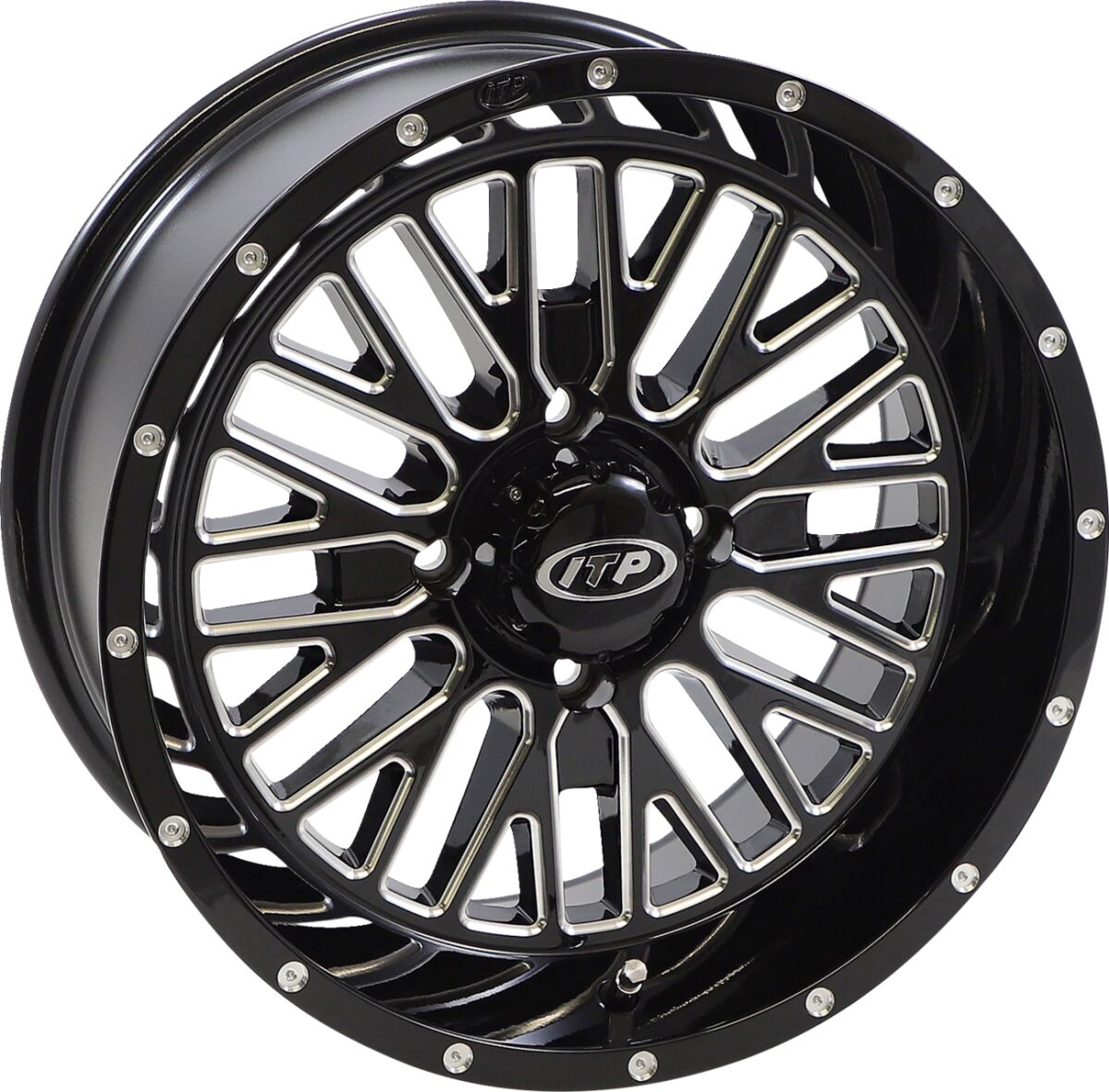 ITP 1522737731B CERCHIO IN LEGA MOMENTUM QUAD UTV 15X7 4/110 CF MOTO HONDA SUZUZKI KAWASAKI YAMAHA