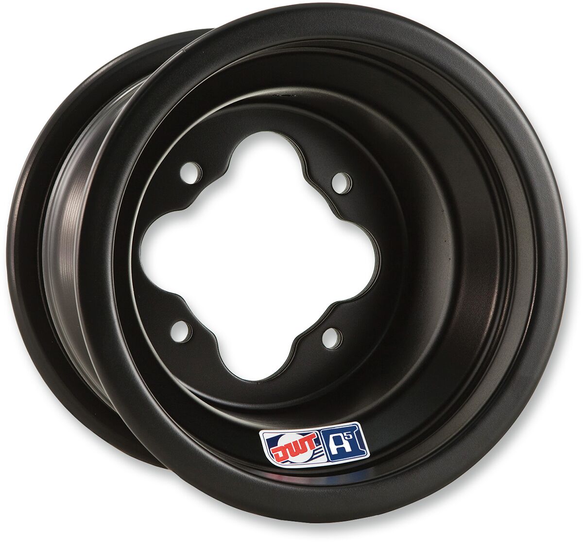 DWT A506-159M CERCHIO IN ALLUMINIO A5 BLACK 10X8 4/110 3+5 ARCTIC CAT HONDA POLARIS CAN AM SUZUKI