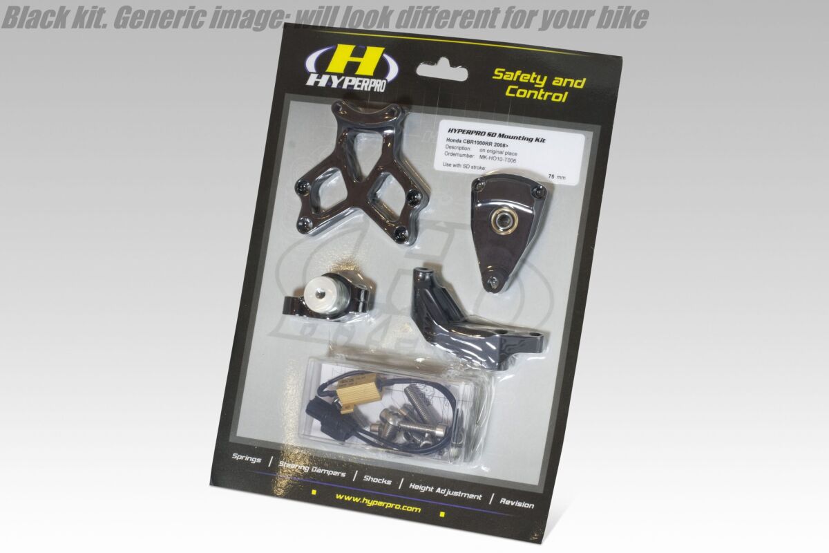 HYPERPRO Kit di montaggio ammortizzatore di sterzo