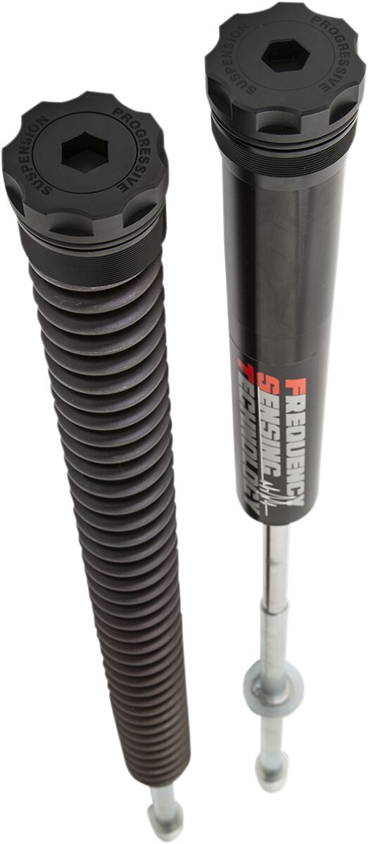 PROGRESSIVE SUSPENSION 31-4005 Kit cartuccia forcella monotubo Abbassamento di 50,80 mm (2,00″) Harley Davidson FLHR 1750 ABS Road King 107 17>17