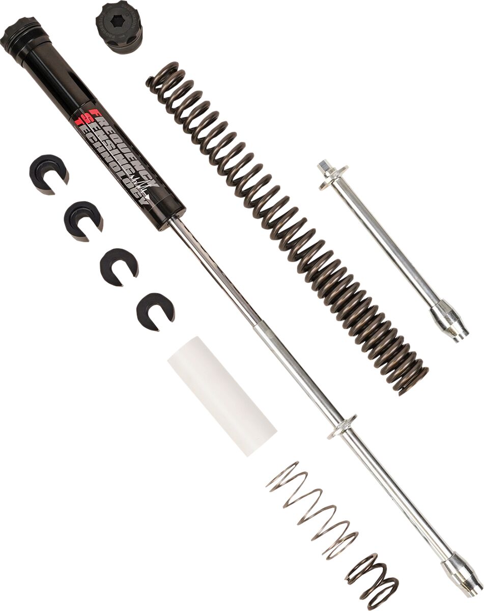PROGRESSIVE SUSPENSION 31-4009 Kit cartucce per forcella monotubo Abbassamento di 25,40 mm (1,00″)/ 50,80 mm (2,00″) Harley Davidson FLFBS 1923 ABS Softail Fat Boy 117 25>26