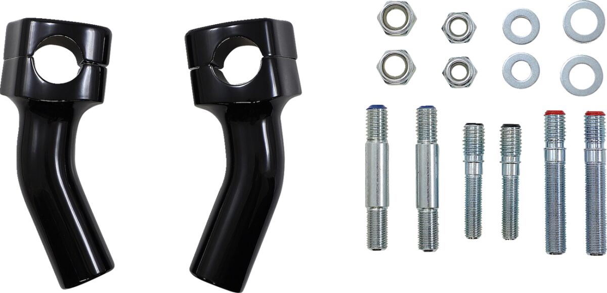 BARON BA-7410B RISER Rialzi manubrio Kickback KAWASAKI HARLEY DAVIDSON SUZUKI