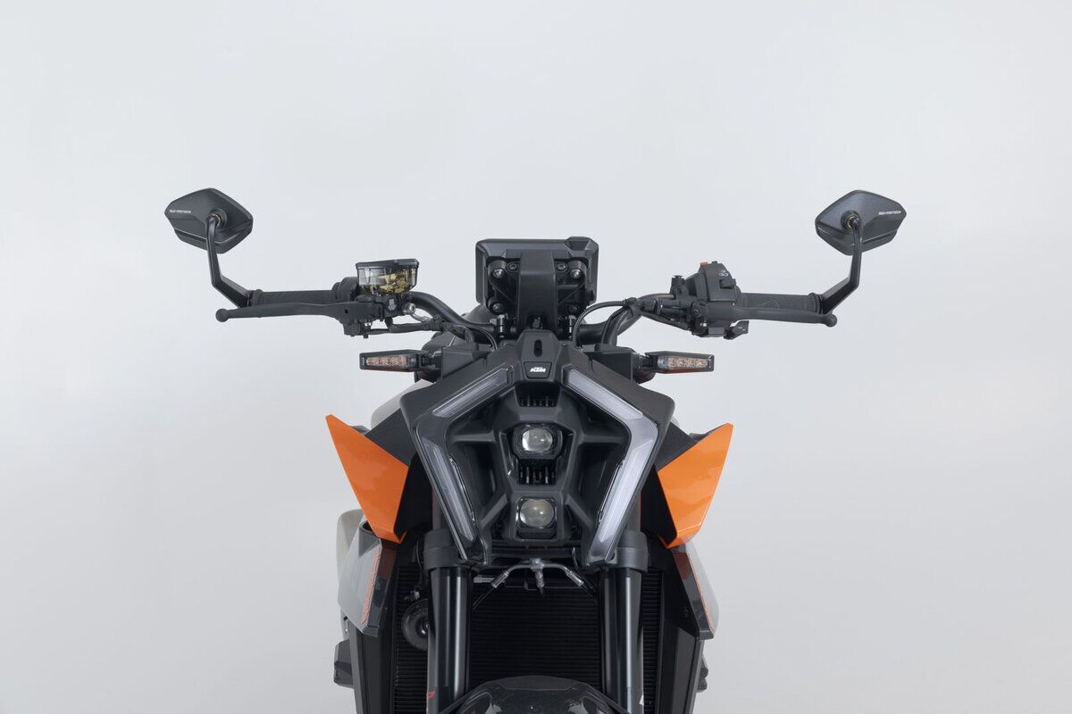 SW MOTECH MIR.04.641.10000 Specchietto per estremità manubrio HONDA SUZUKI YAMAHA KAWASAKI TRIUMPH