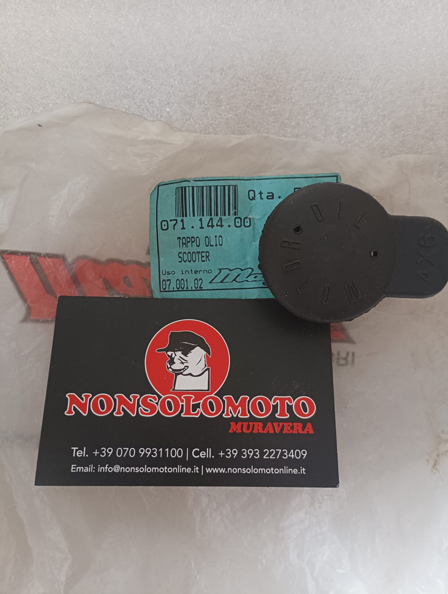 TAPPO CARICO OLIO MISCELA MALAGUTI 07114400