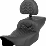 SADDLEMEN 823-07-211B0 Sella RoadSofa  Tri Gripper Extended Reach Harley Davidson FLTRXSE 1977 ABS Road Glide CVO 121 23>25