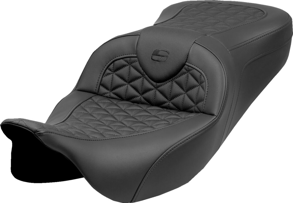 SADDLEMEN 808-07B-21000 Sella RoadSofa Tri Gripper Harley Davidson FLHXS 1868 ABS Street Glide Special Anniversary 114 08>25