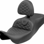 SADDLEMEN 808-07B-211B0 Sella RoadSofa Tri Gripper Extended Reach Harley Davidson FLHTK 1868 ABS Glide Ultra Limited 114 08>25