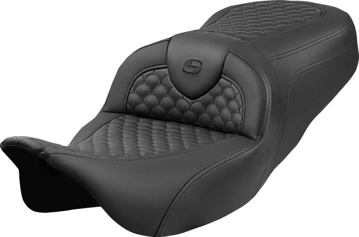 SADDLEMEN 808-07B-20800 Sella Roadsofa Dragon Scale Stitch Harley Davidson FLHTK 1868 ABS Glide Ultra Limited 114 08>25