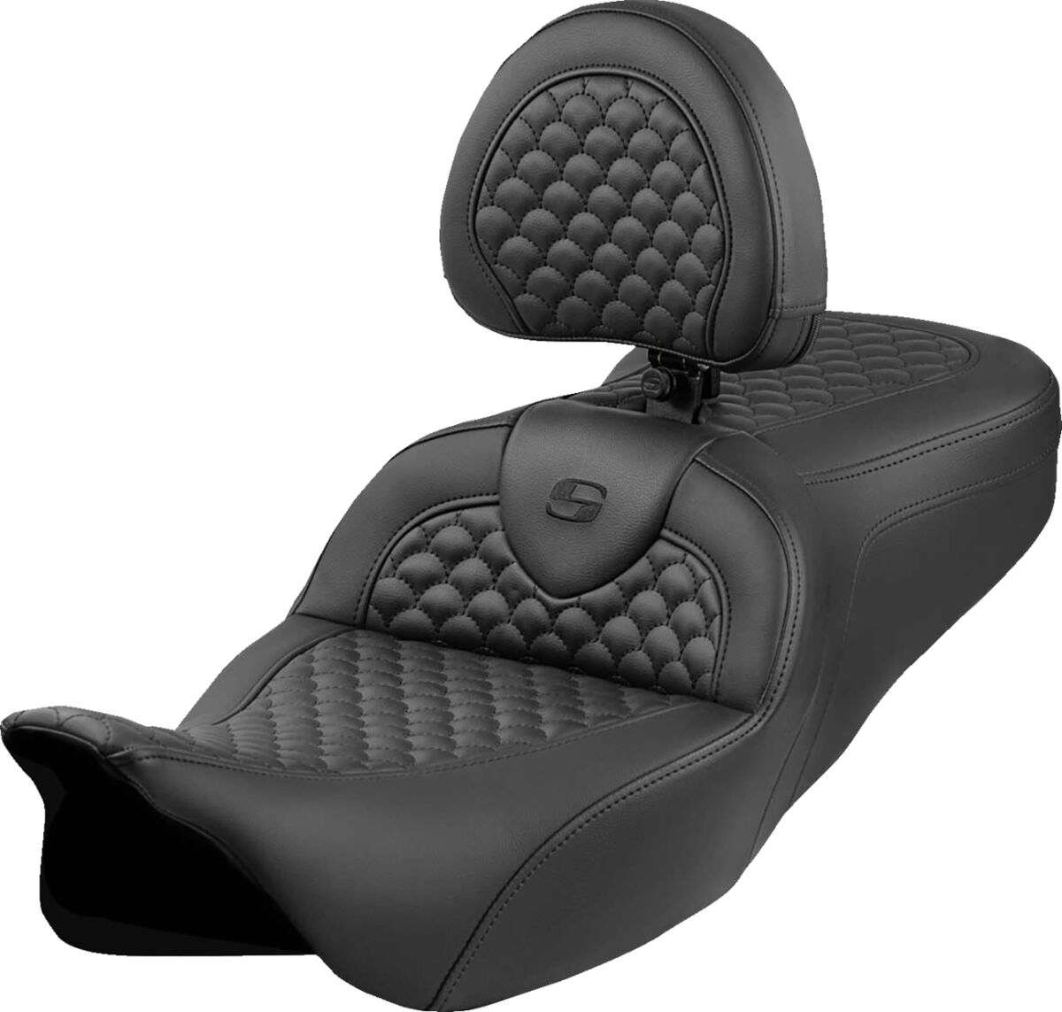 SADDLEMEN 808-07B-208B0 Sella Roadsofa Dragon Scale Stitch Harley Davidson FLHTK 1868 ABS Glide Ultra Limited 114 08>25