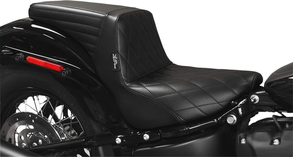 LE PERA LGY-590DM Sella Gel Kick Flip Biker Harley Davidson FXBBS 1868 ABS Softail Street Bob 114 18>24