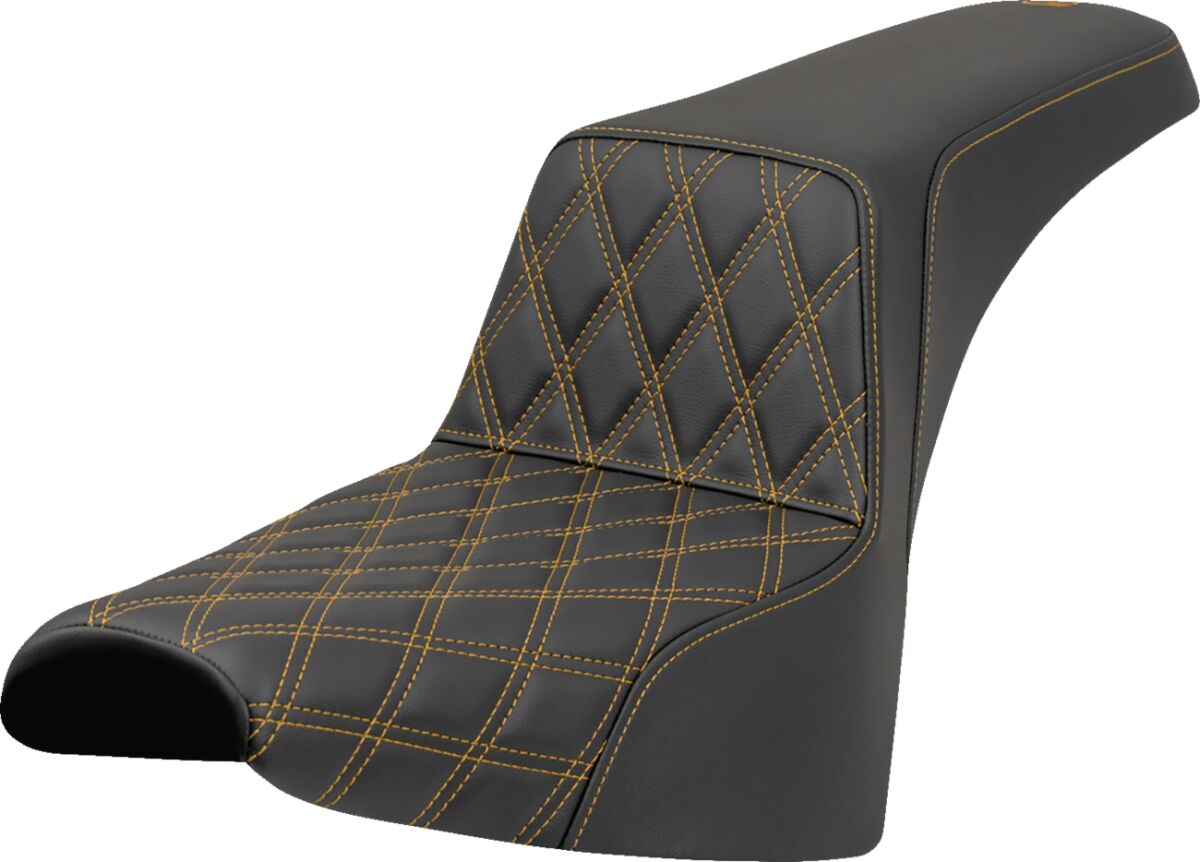SADDLEMEN 818-30-17207 Sella Step-Up Lattice Stitch HARLEY DAVIDSON FXBB 18>25