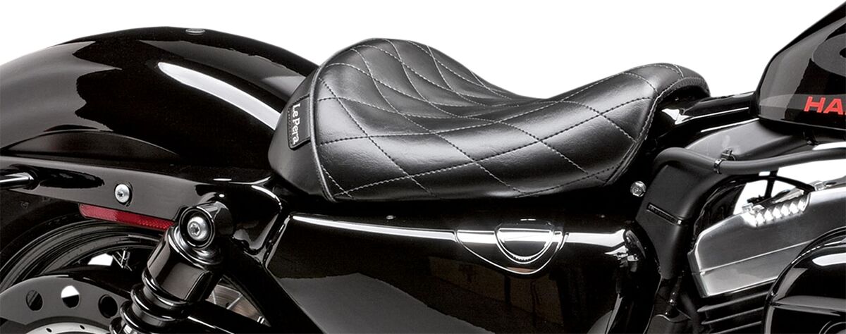 LE PERA LK-006DM SELLA PILOTA Bare Bones Harley Davidson XL 883 1200 Sportster Forty-Eight 10>22