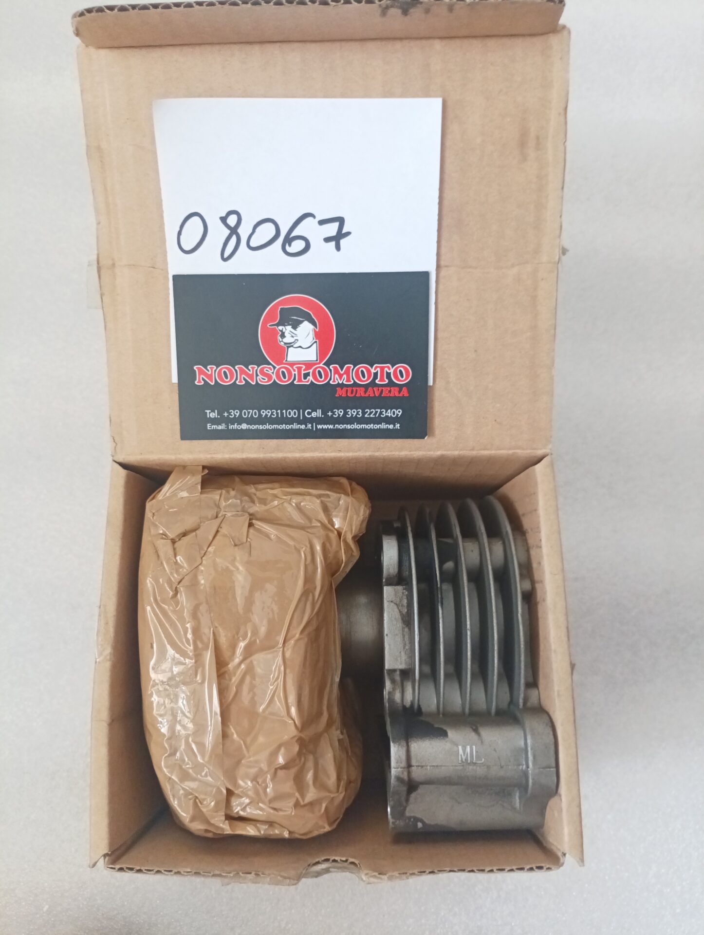 CILINDRO GARELLI FLEXI 50 CC NO PISTONE USATO !!