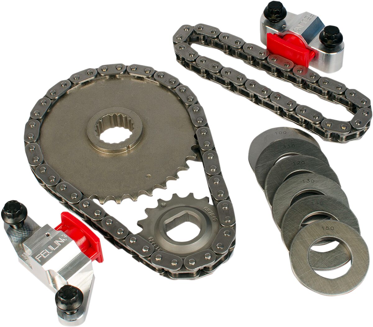 FEULING PARTS 8080 Kit tendicatena idraulico Harley Davidson FXDF 1690 Dyna Fat Bob 06>17
