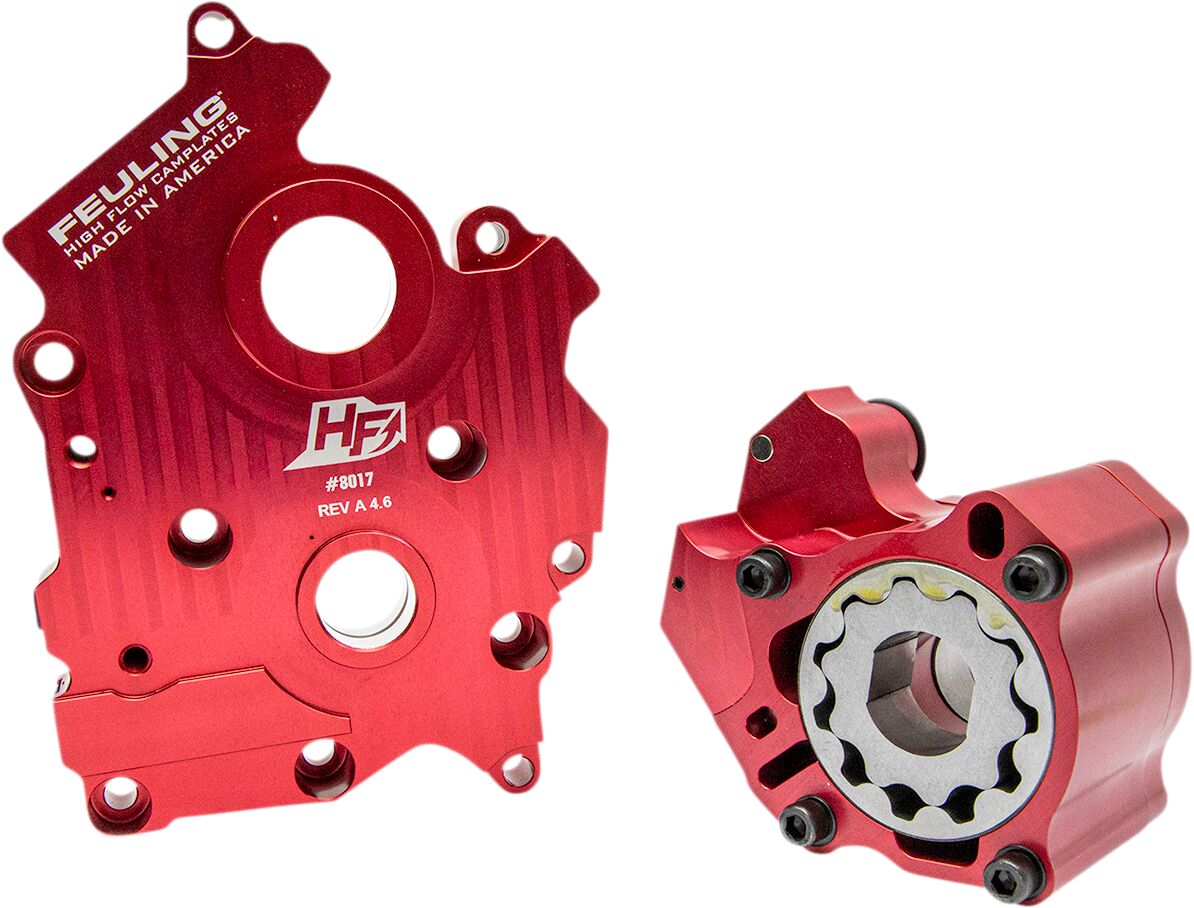 FEULING PARTS 7197 Kit pompa olio/piastra di supporto albero a camme Race Harley Davidson FLRT 1868 ABS Freewheeler 114 17>25