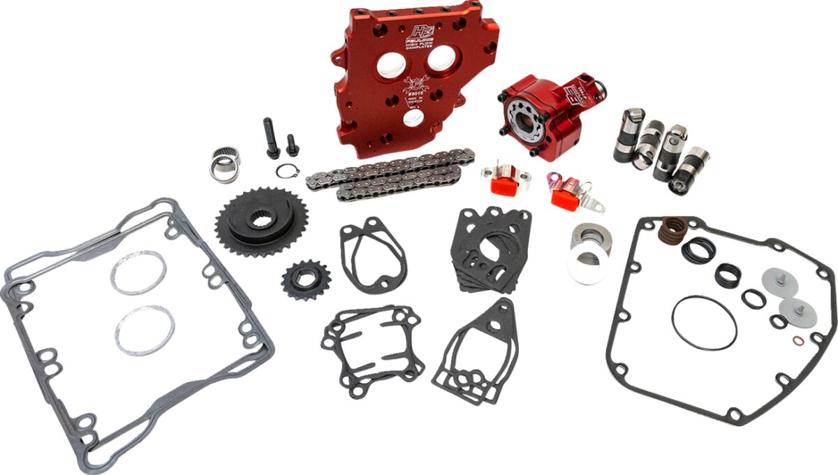 FEULING PARTS 7191 Kit di conversione tendicatena idraulico distribuzione Race Series Harley Davidson FLHRI 1450 EFI Road King 99>01