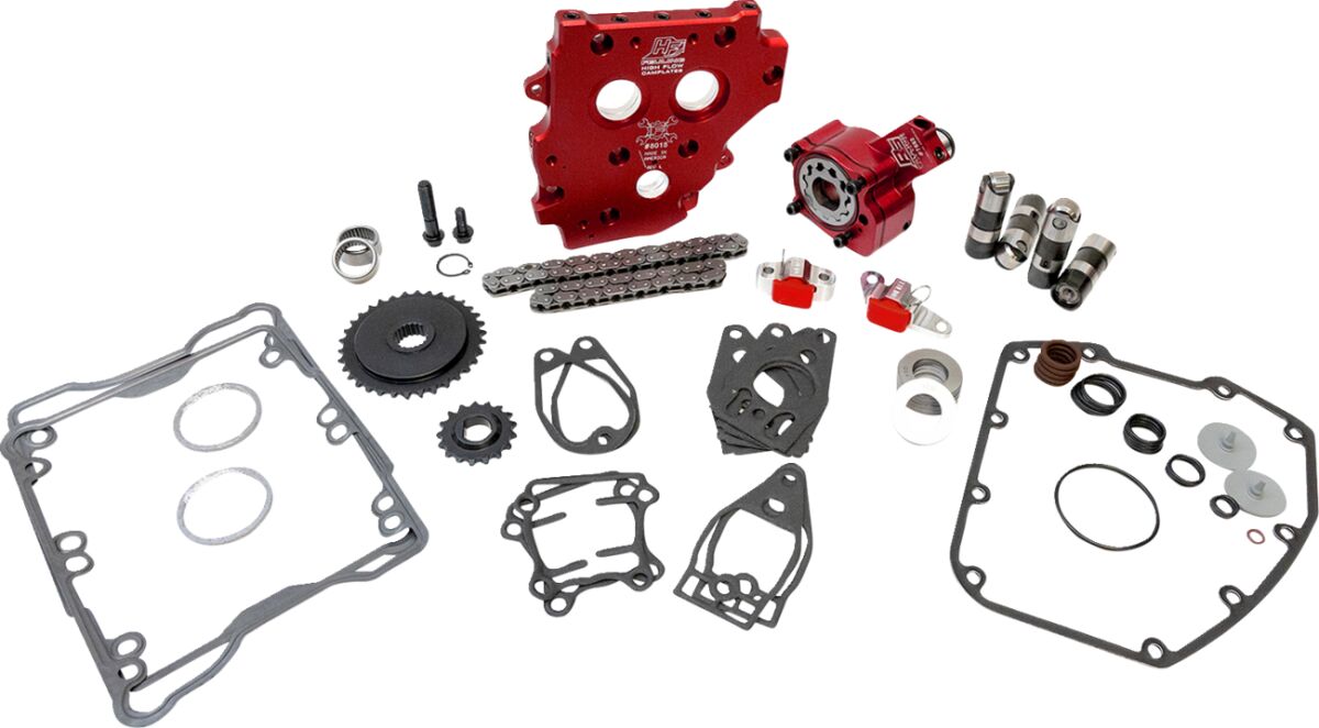 FEULING PARTS 7192 Kit di conversione tendicatena idraulico distribuzione Race Series Harley Davidson FXSTD 1450 Softail Deuce 96>06