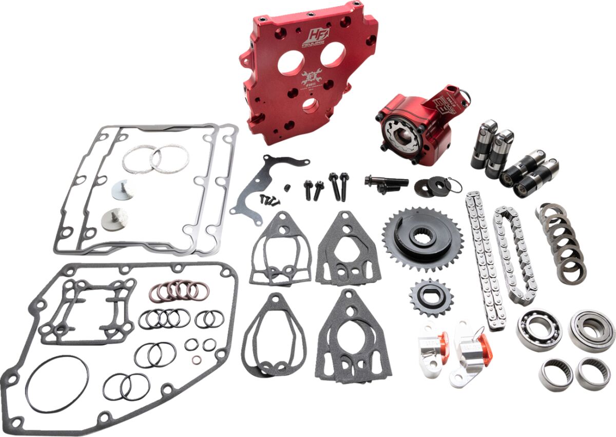 FEULING PARTS 7193 Kit di conversione tendicatena idraulico distribuzione Race Series Harley Davidson FLHRCI 1450 EFI Road King Classic 99>01