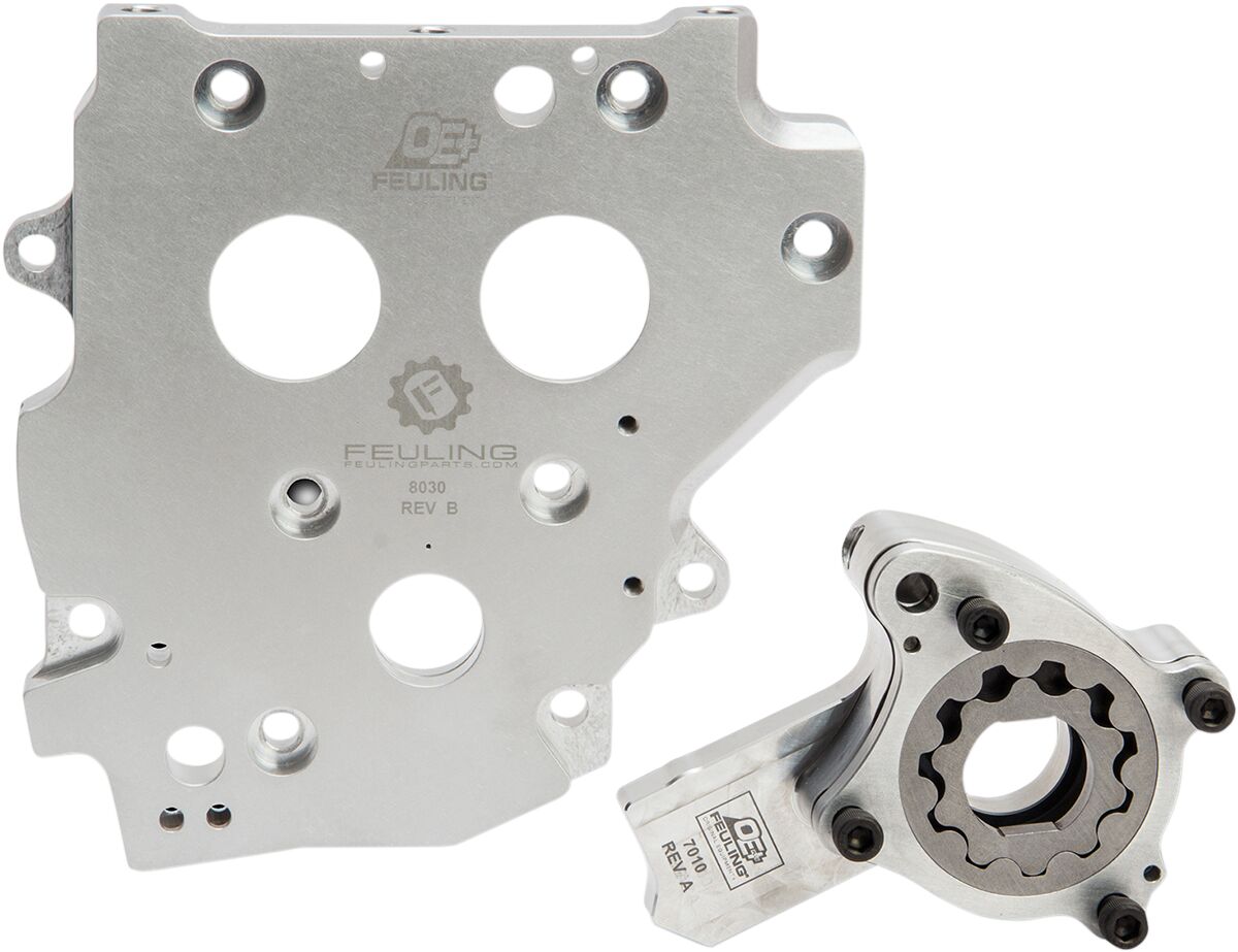 FEULING PARTS 7080 Kit pompa olio OE+/piastra albero a camme Harley Davidson FXSTD 1450 Softail Deuce 99>06