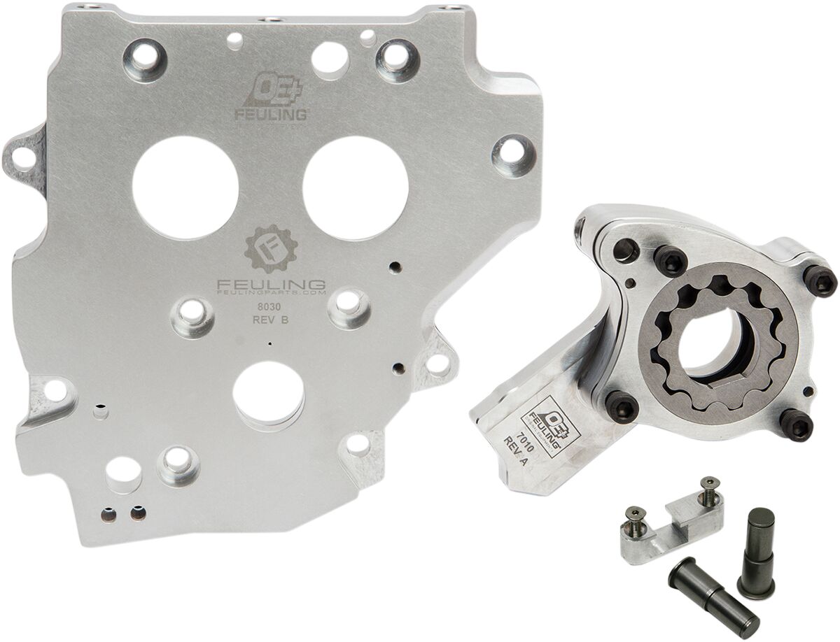 FEULING PARTS 7081 Kit pompa olio OE+/piastra albero a camme Harley Davidson FLSTN 1450 Softail Deluxe 99>06