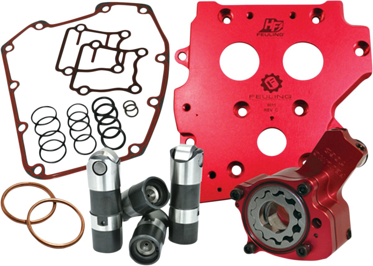 FEULING PARTS 7077ST Kit impianto di lubrificazione Race Series Harley Davidson FLHRI 1450 EFI Road King 96>06