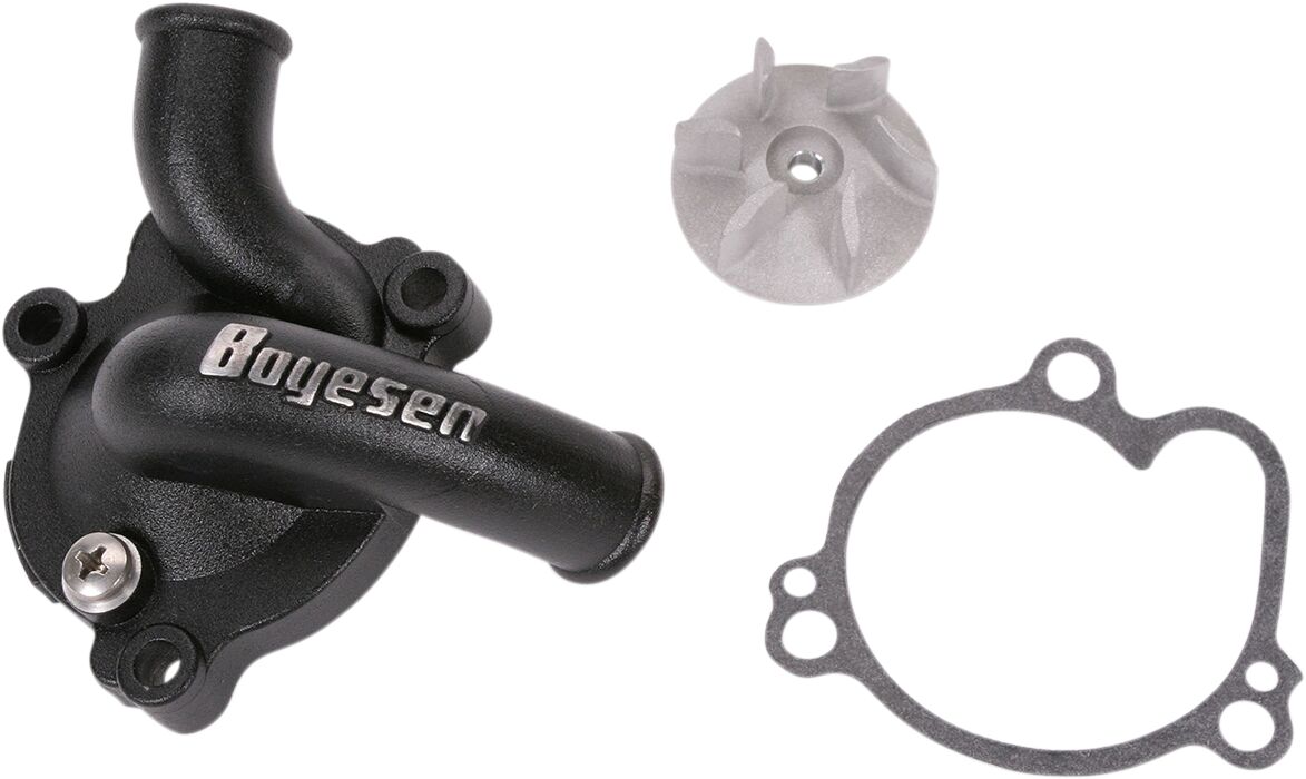 BOYESEN BOYESEN WPK-12B Kit coperchi e giranti pompa acqua Supercooler KAWASAKI KX 250 94>04