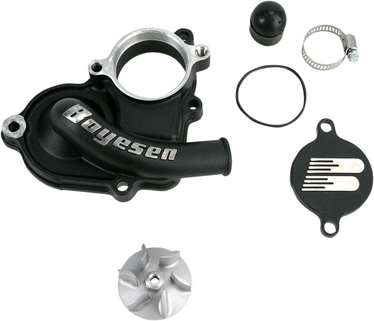 BOYESEN WPK-26AB Kit coperchi e giranti pompa acqua Supercooler SUZUKI RM-Z 450 08>25