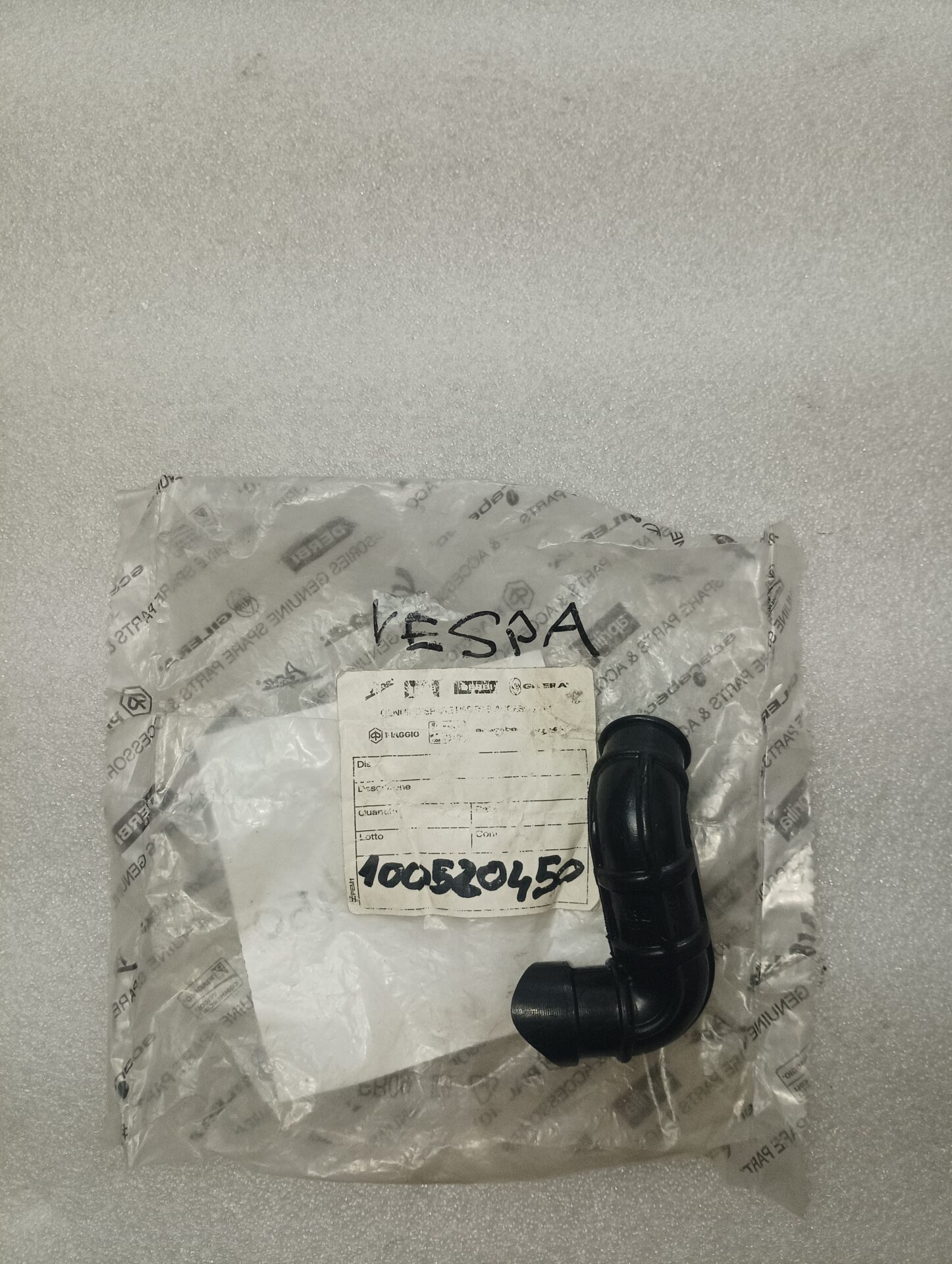 COLLETTORE ASPIRAZIONE PIAGGIO VESPA 100520450