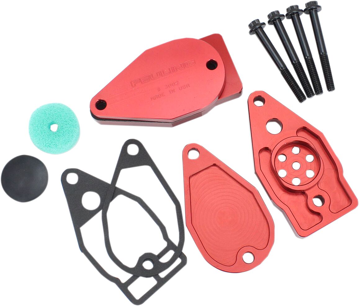FEULING PARTS 3200 Kit filtro aria scatola bilancieri Harley Davidson FXDF 1690 Dyna Fat Bob 96>17