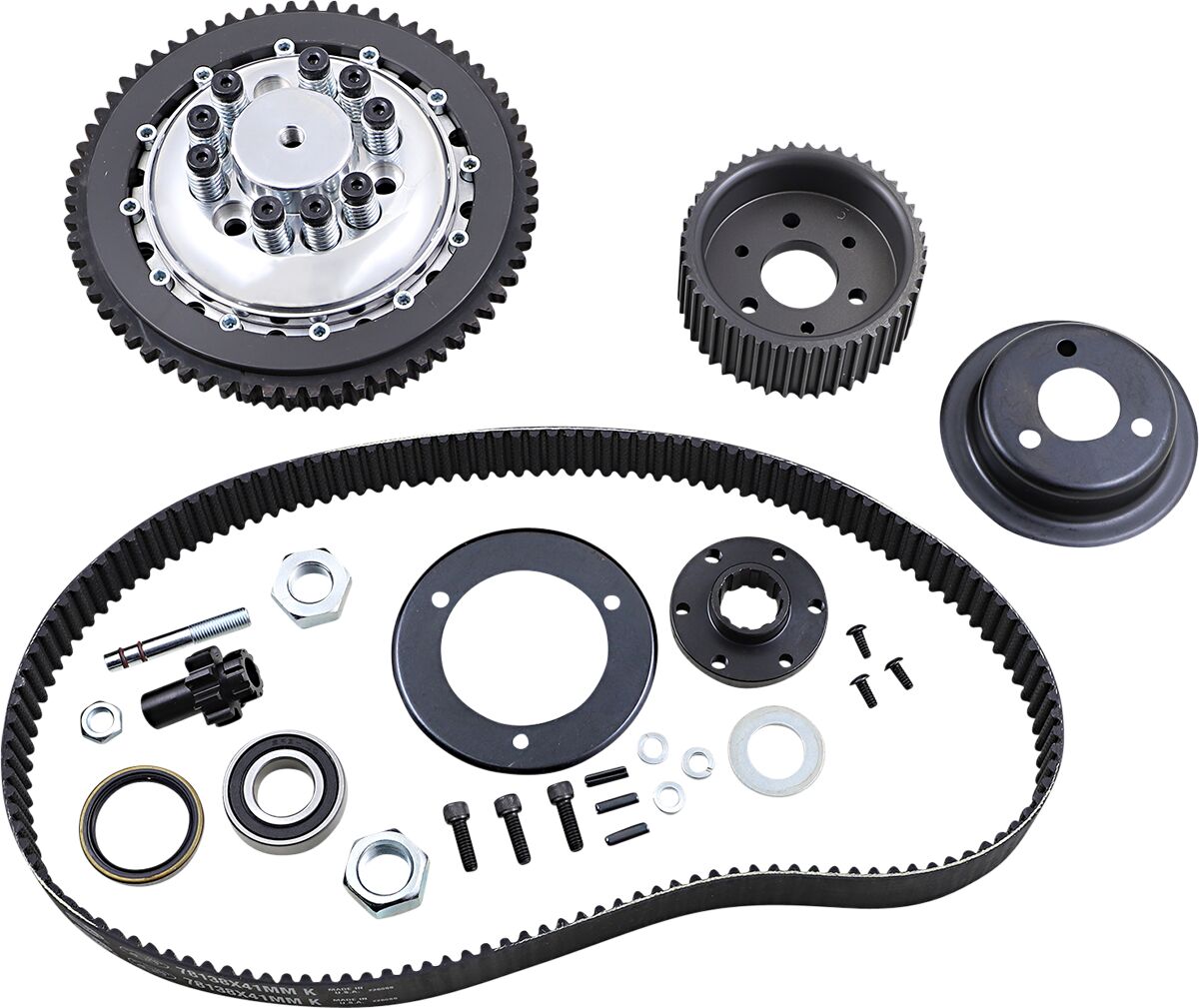 BELT DRIVES EVBB-2SL Trasmissione a cinghia da 8 mm con frizione Lock-Up da 1-5/8 Harley Davidson FLSTFI 1450 EFI Fat Boy 90>06