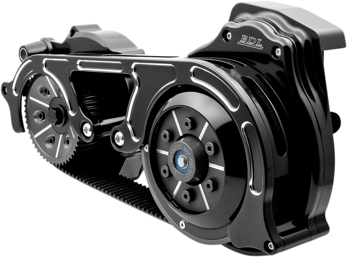 BELT DRIVES EV2PH-B17-B Kit trasmissione a cinghia aperta da 2″ PIAstra motore monopezzo Harley Davidson FLTRXSE 1977 ABS Road Glide CVO 121 17>24