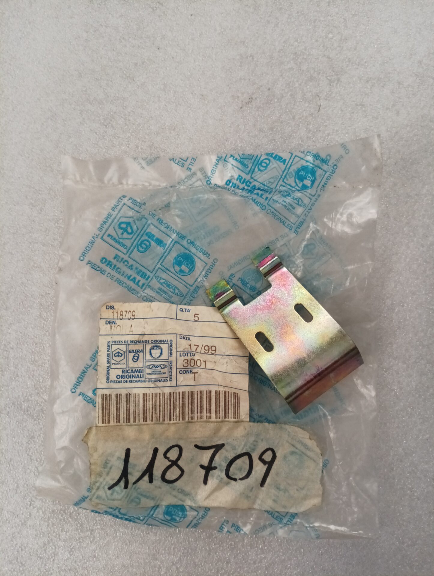 FINE CORSA FINESTRINO PIAGGIO APE 50 118709
