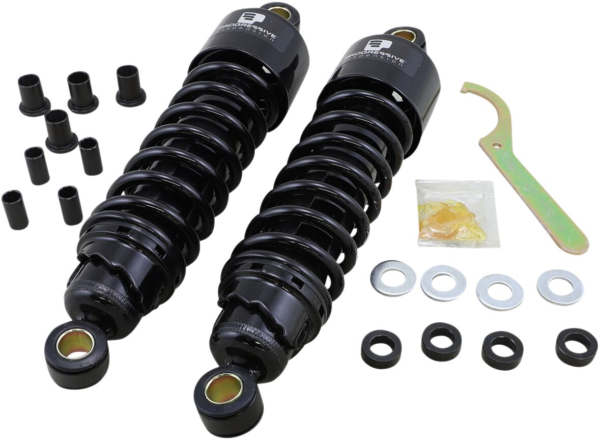PROGRESSIVE SUSPENSION 412-4074B Ammortizzatori 412 11,5″ BLACK Harley Davidson FLHX 1923 ABS Street Glide 117 03>25