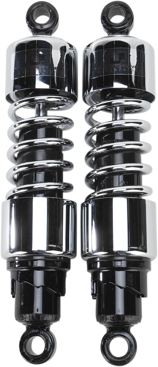 PROGRESSIVE SUSPENSION 412-4228C Ammortizzatori Cruiser 412 12″ CROMO HONDA SUZUKI YAMAHA KAWASAKI