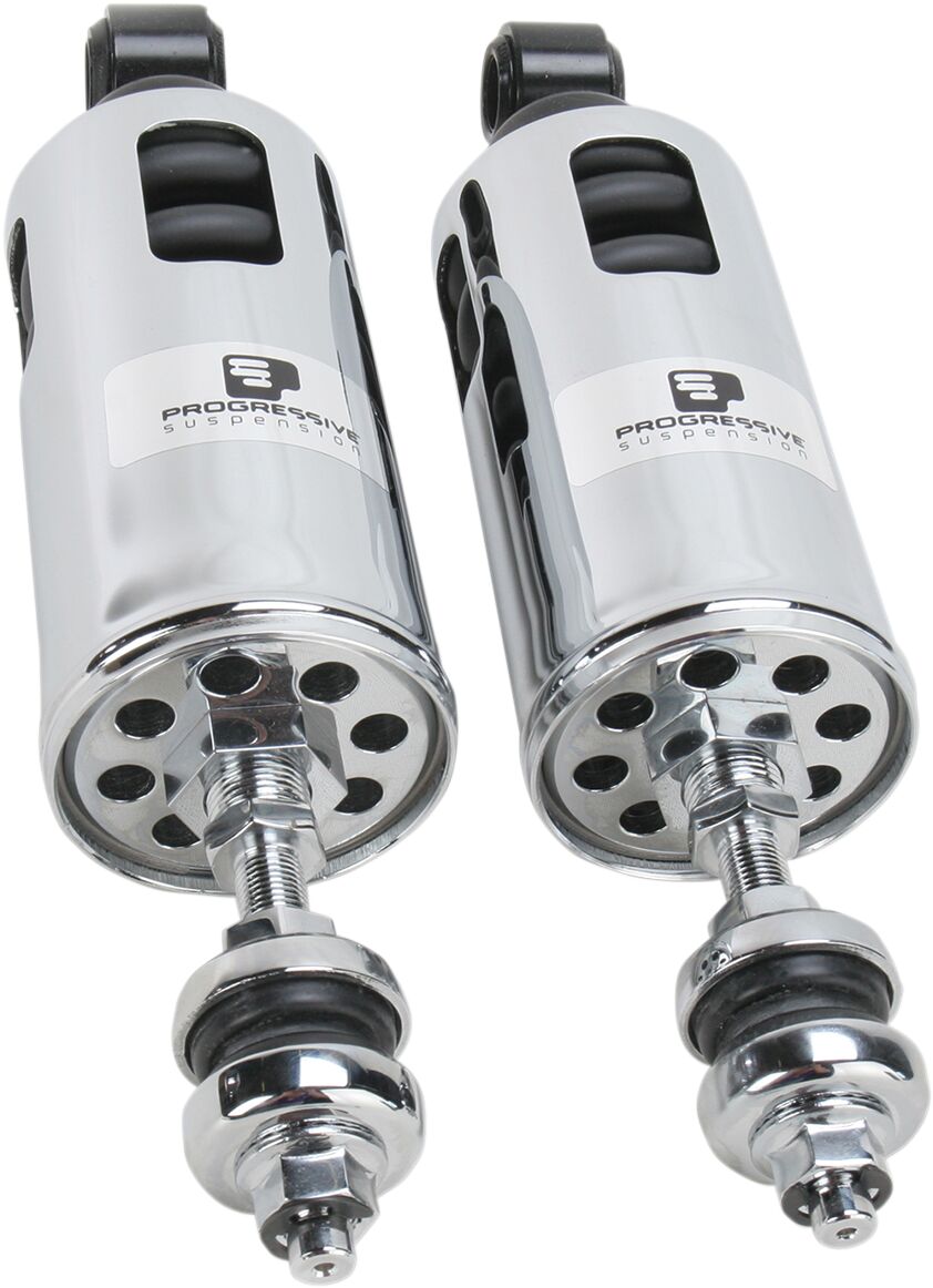 PROGRESSIVE SUSPENSION 422-4002C Ammortizzatori 422 Cromato Harley Davidson FLS 1690 Softail Slim 12>17