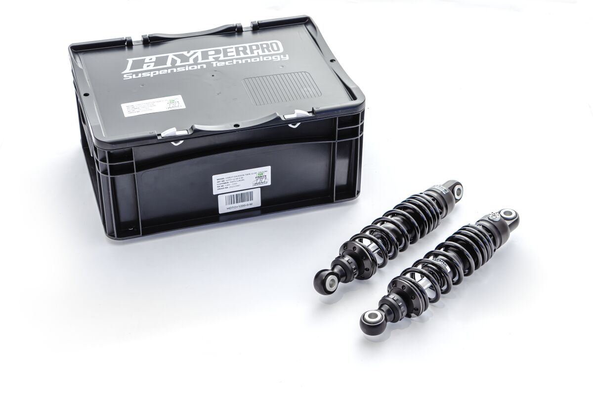 HYPERPRO HDTO+12.00-0-M Ammortizzatori a emulsione doppi 360 Harley Davidson FLTRX 1690 Road Glide 73>15