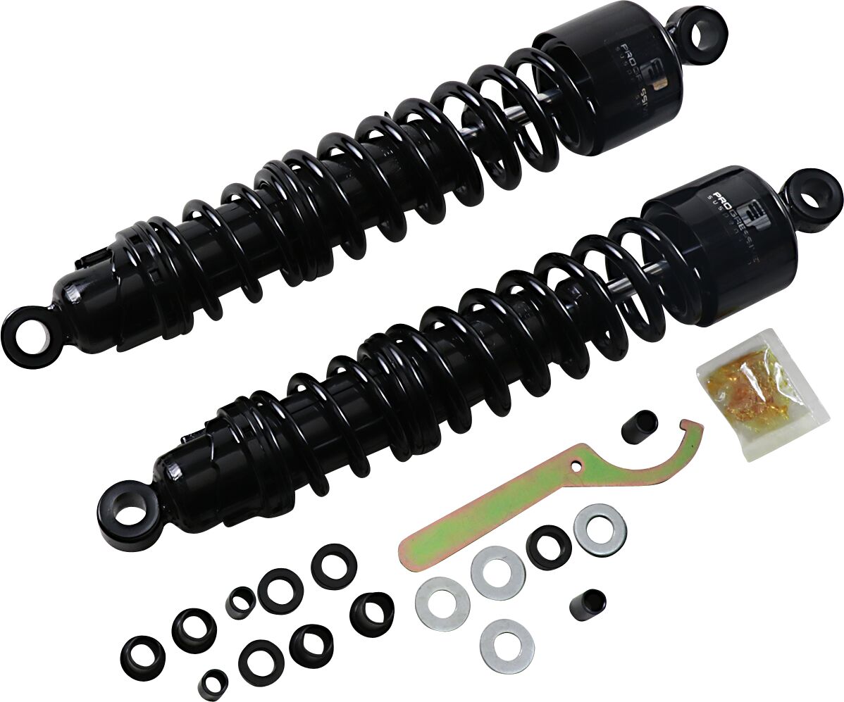 PROGRESSIVE SUSPENSION 413-4041B Ammortizzatori 413 15″ BLACK Harley Davidson XL 883 N Sportster Iron 15>22
