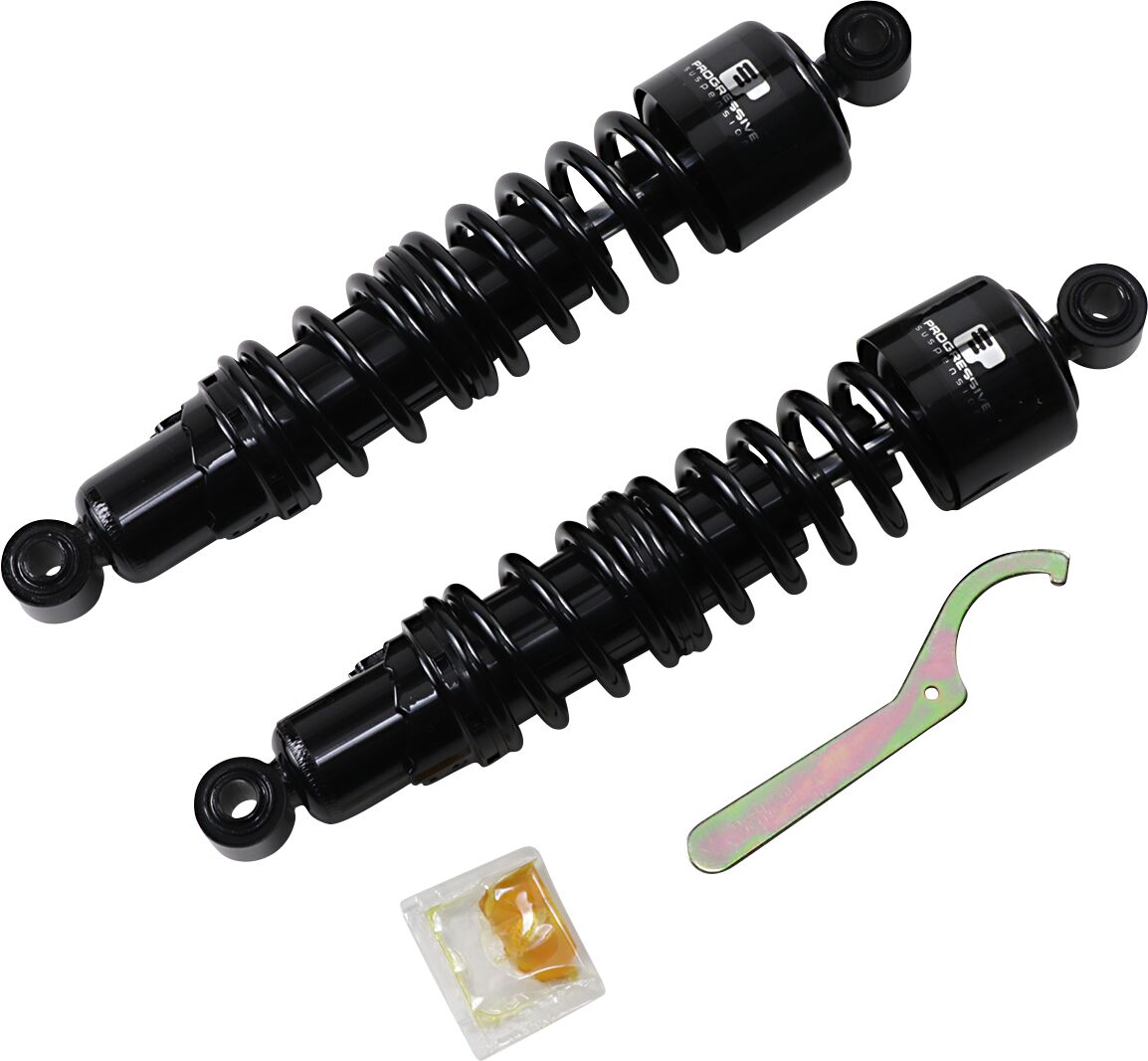 PROGRESSIVE SUSPENSION 412-4083B Ammortizzatori 412 13″ BLACK Harley Davidson FXDF 1690 Dyna Fat Bob 12>17