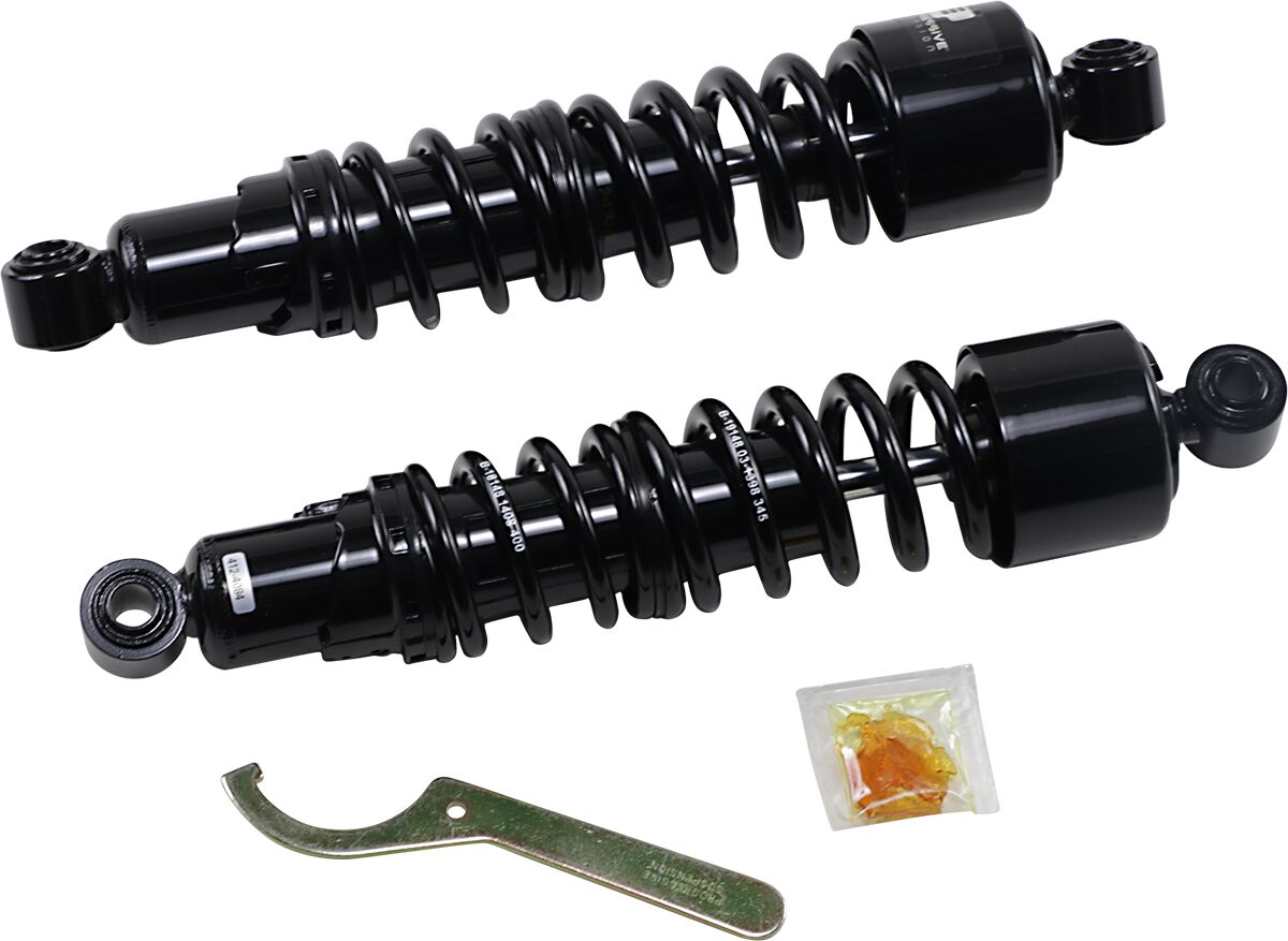PROGRESSIVE SUSPENSION 412-4084B Ammortizzatori 412 13″ BLACK Harley Davidson FXDF 1690 Dyna Fat Bob 96>17