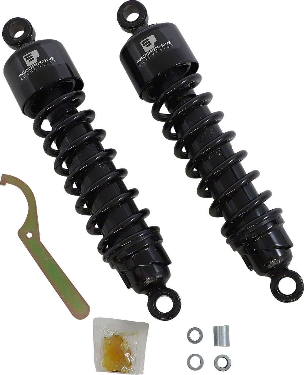 PROGRESSIVE SUSPENSION 412-4264B Ammortizzatori 412 Series 12,5″ BLACK TRIUMPH BONNEVILLE 1200 T120 ABS 16>24