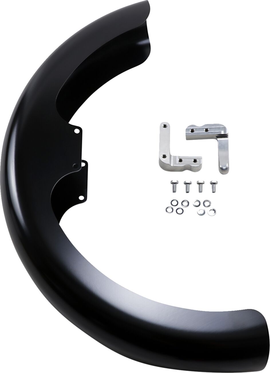 KLOCK WERKS KWF-03-0009 Parafango anteriore Hugger con supporti Harley Davidson	FXBB 1923 ABS Softail Street Bob 117 06>25