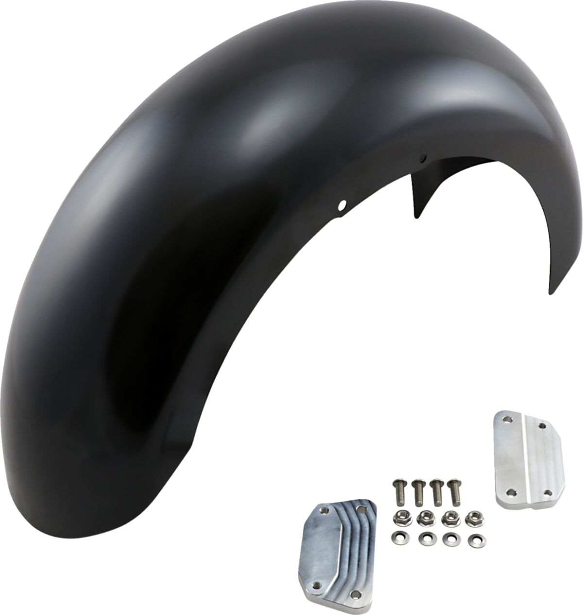 KLOCK WERKS KWF-02-0511 Parafango anteriore Hugger con supporti Harley Davidson FLFBS 1868 ABS Softail Fat Boy 114 18>25