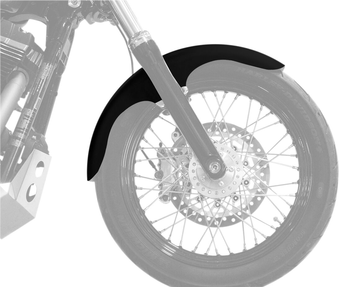 KLOCK WERKS KWF-02-0492 Parafango anteriore Hugger con supporti Harley Davidson	FXLR 1750 ABS Softail Low Rider 107   18>20