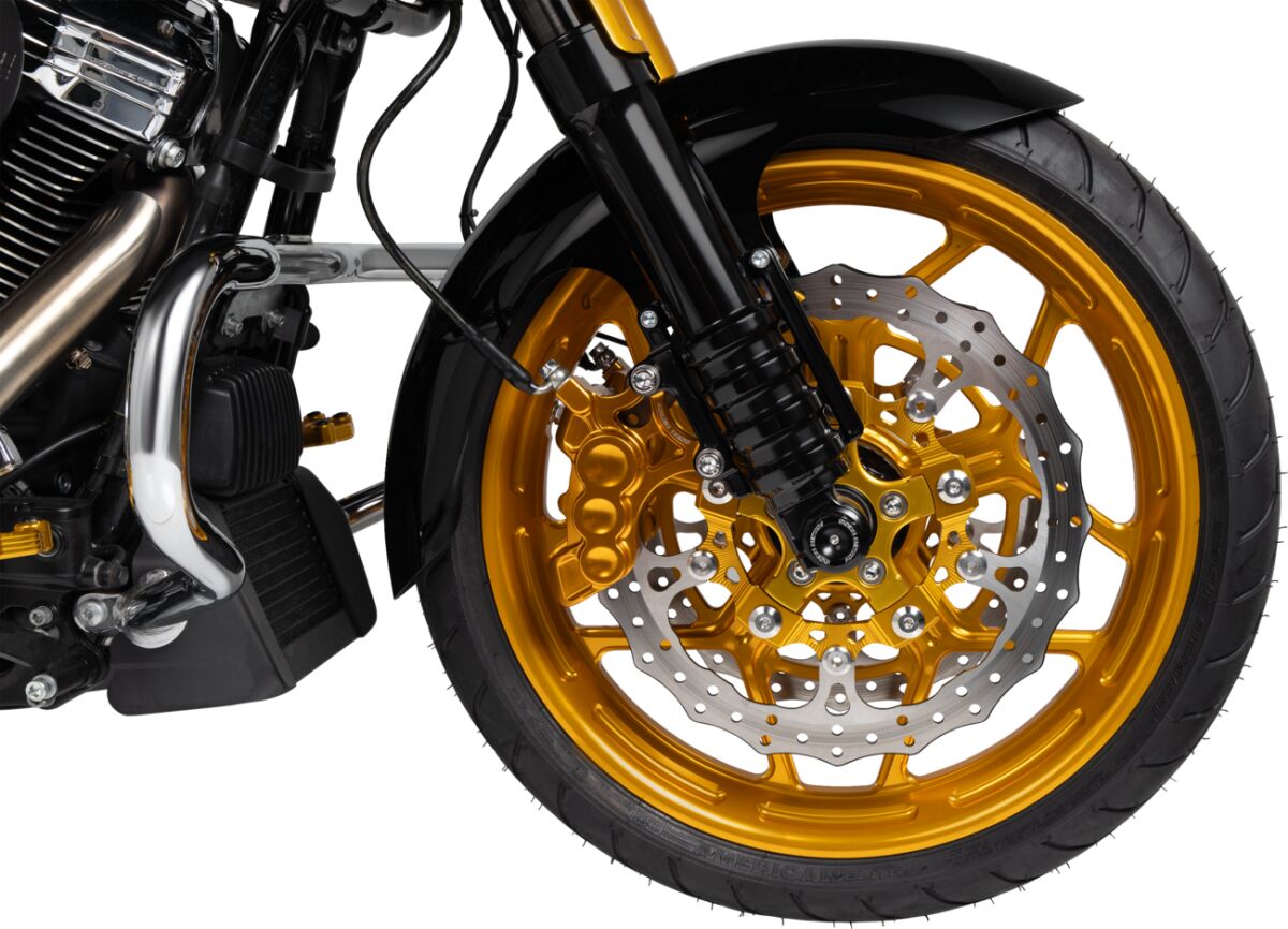 KLOCK WERKS KWF-01-0308 Parafango Anteriore Henry Fit Harley Davidson FLHRXS 1868 ABS Road King Special 114 14>25