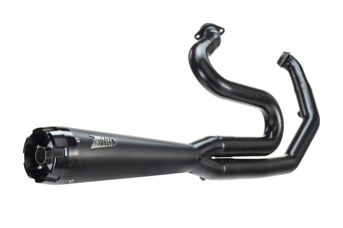 ZARD ZHD013S00SAO-B SCARICO COMPLETO 2:1 H-D TOURINGS (STREET GLIDE / ROAD KING / ROAD GLIDE) E4/E5 HARLEY DAVIDSON FLHRXS 1868 ABS 17>24